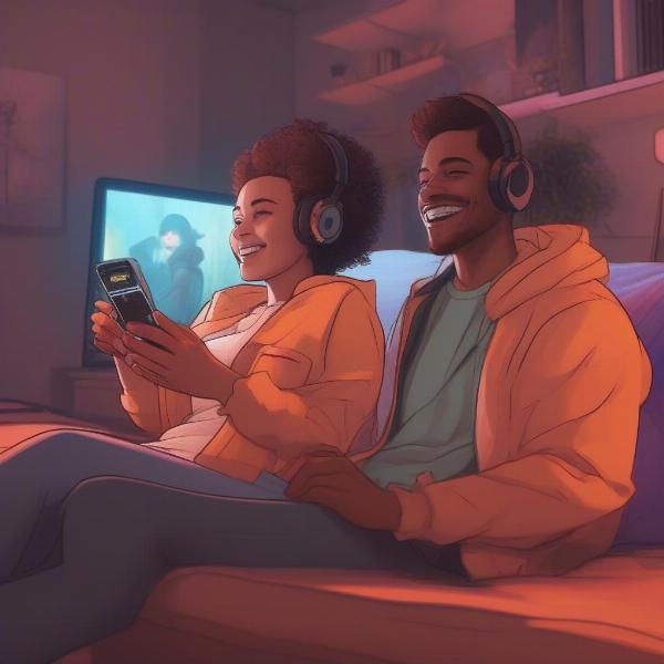 Online games bridge the distance for couples