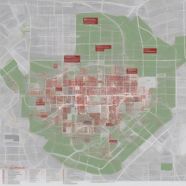 OSU Football Parking Map Showing Available Lots and Garages