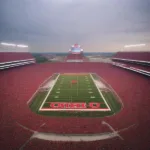 The Ohio State vs. Michigan football rivalry game