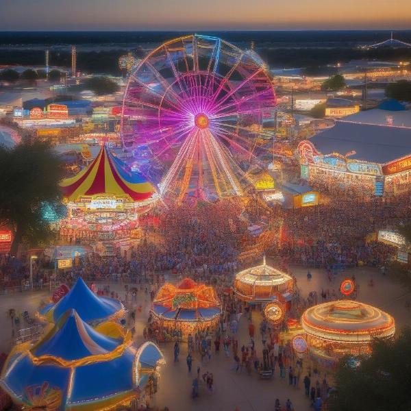 OU Texas Game: State Fair Midway