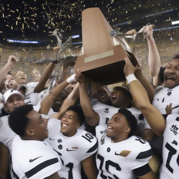 Pac-12 Championship Trophy Celebration