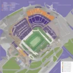 Parking options near M&T Bank Stadium for a Ravens game