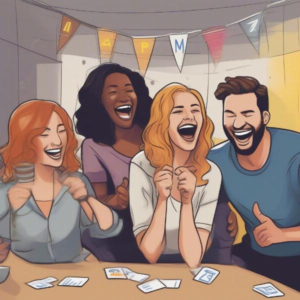 Fun party games for four players