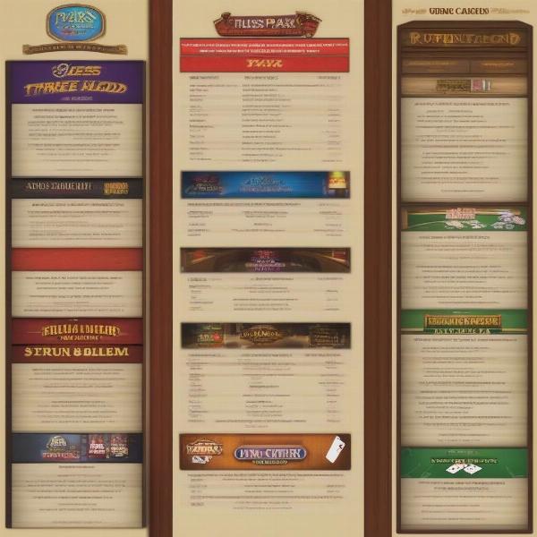 Unique Table Games at Parx Casino