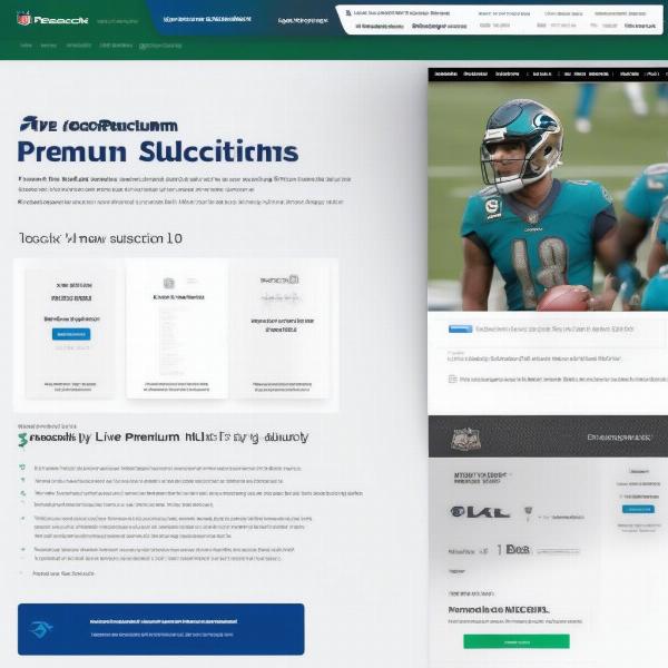 Peacock Premium Subscription for NFL Games
