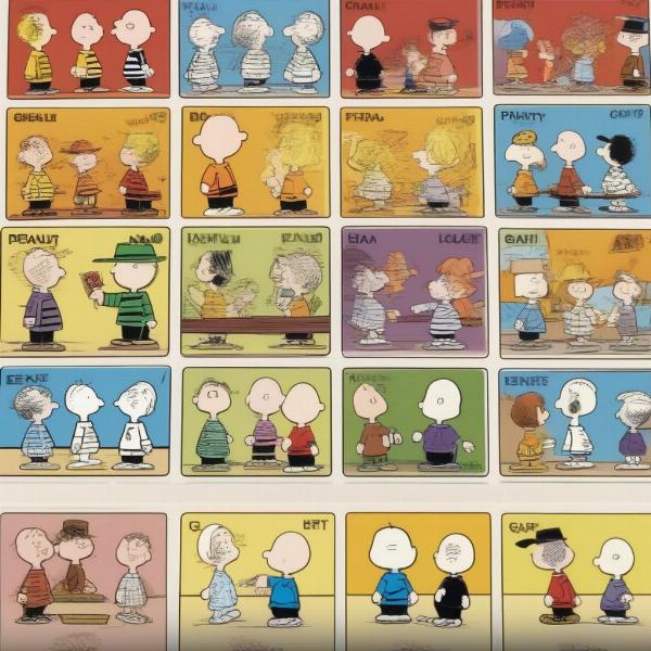 Peanuts Card Game Trick-Taking