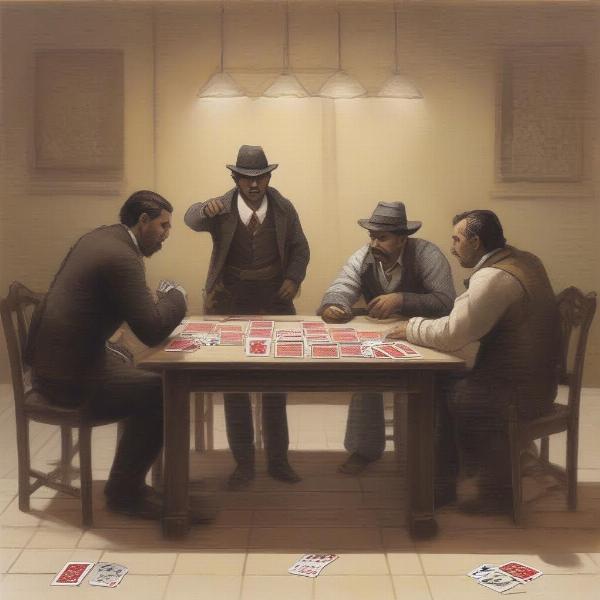 Pedro Card Game Bidding Process