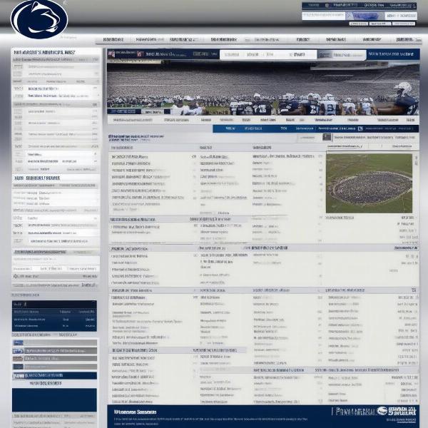 Penn State Football Game Broadcast Schedule