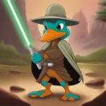 Agent P as a Jedi Knight