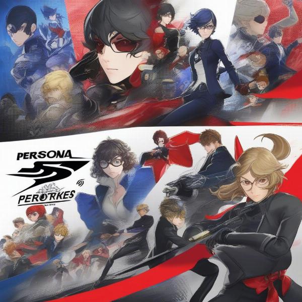 Persona 5, Royal, and Strikers Comparison