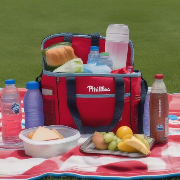 Phillies Game Food Spread