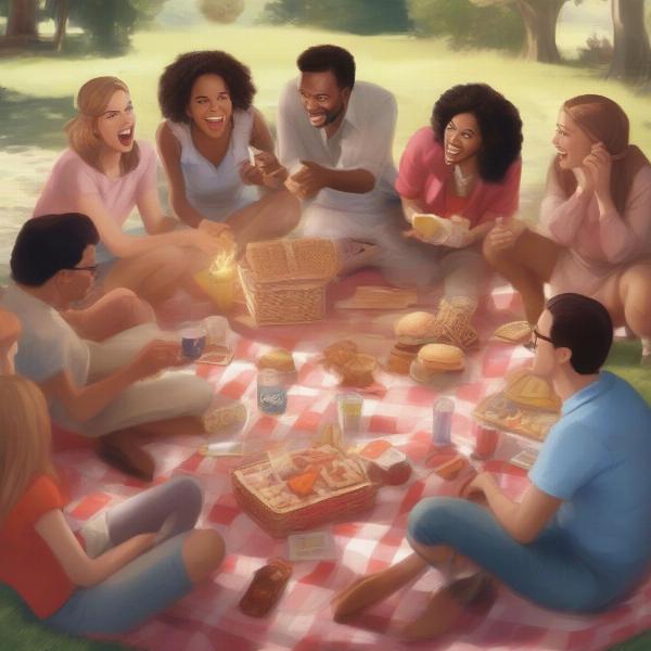 Variations of the Picnic Game