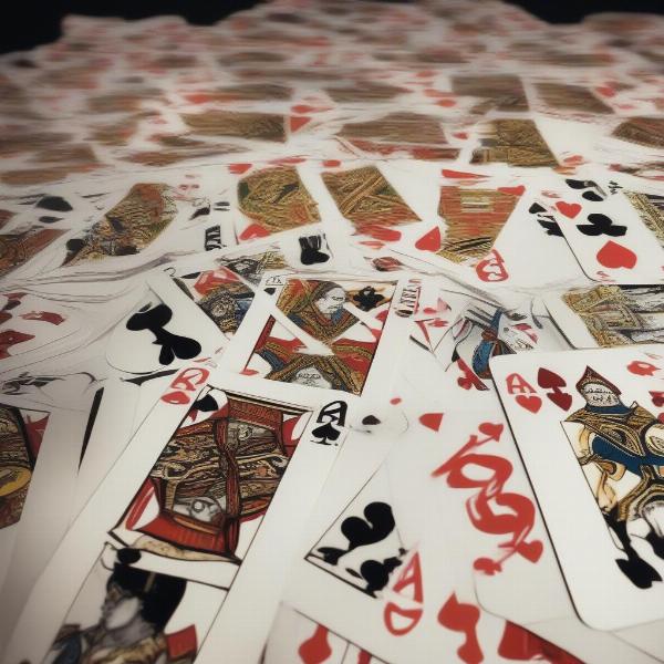 Pinochle Card Game Melds and Tricks