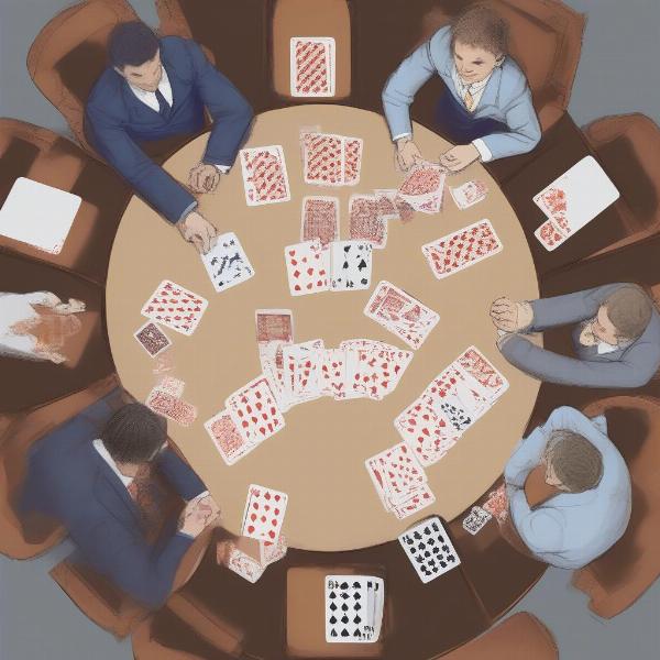 Playing a Hand of Pitch