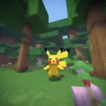Pixelmon Minecraft Pokemon Gameplay Screenshot