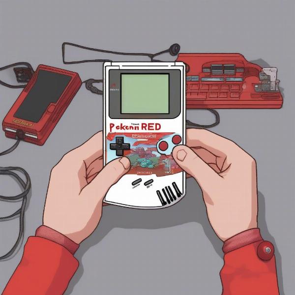 Playing Pokemon on Original Gameboy