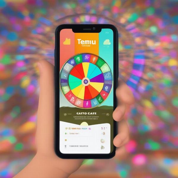 Playing Temu Games on Mobile