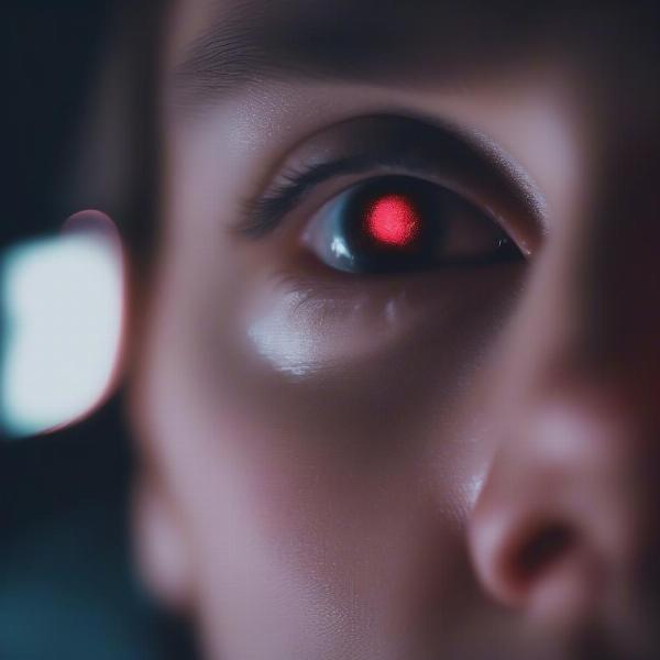 Eye Strain from Playing Video Games in the Dark