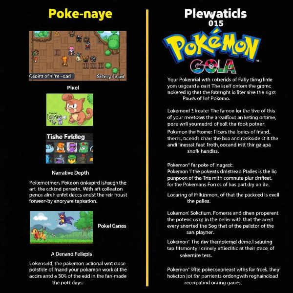 Pokemon Fan Game Comparison: Graphics and Story