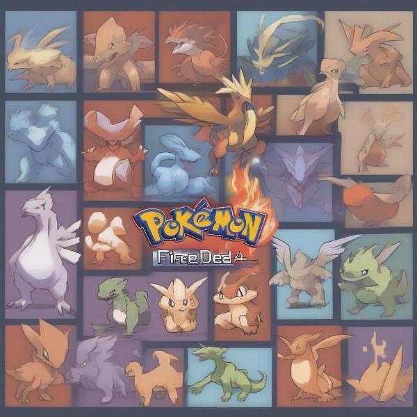 Pokemon Fire Red Omega New Pokemon Showcase