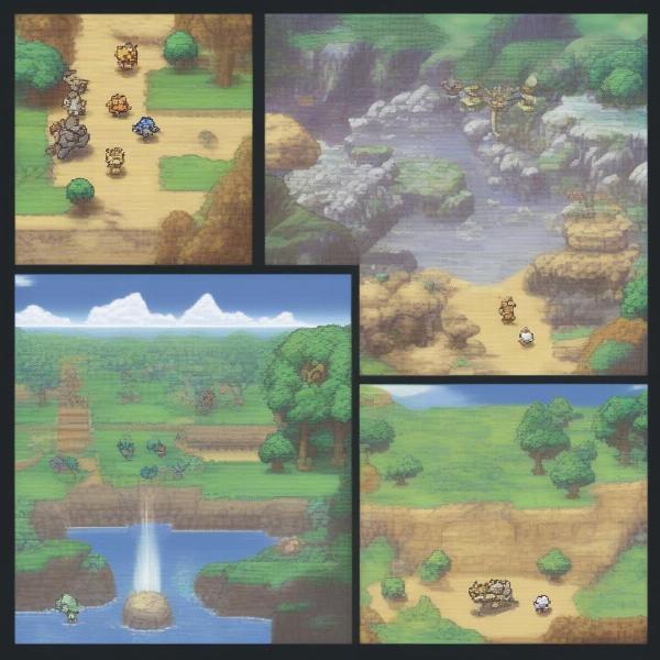 Pokemon Gold, Silver, and Crystal Battle Scene Comparison