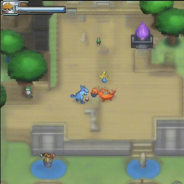 Pokemon HeartGold Running on DeSmuME