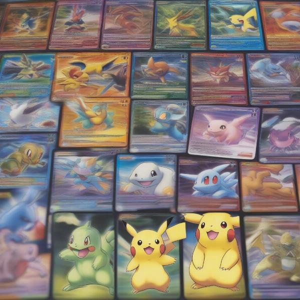 Pokemon Master Trainer Cards Close-Up 1999