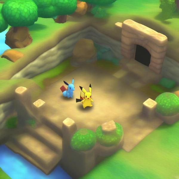 Pokemon Mystery Dungeon: Gates to Infinity 3D Graphics
