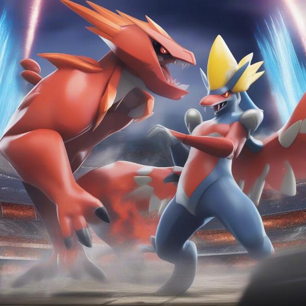 Mega Evolution Battle in Pokemon ORAS