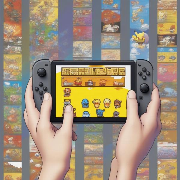 Pokemon Red, Blue, and Yellow on Nintendo Switch Online