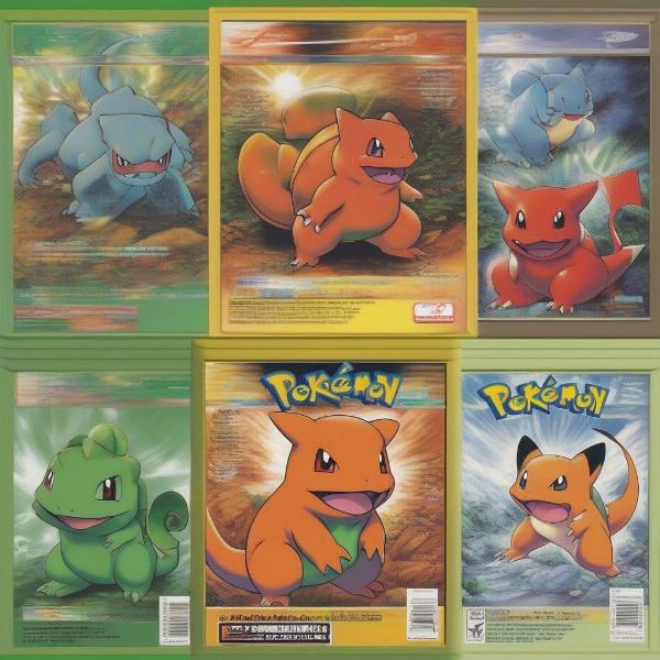 Pokemon Red and Green Box Art