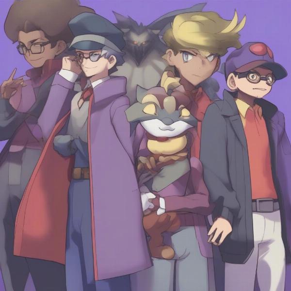 Scarlet and Violet Professors and Legendaries