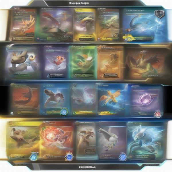 An image showcasing different Pokémon TCG Online tournament strategies in action.