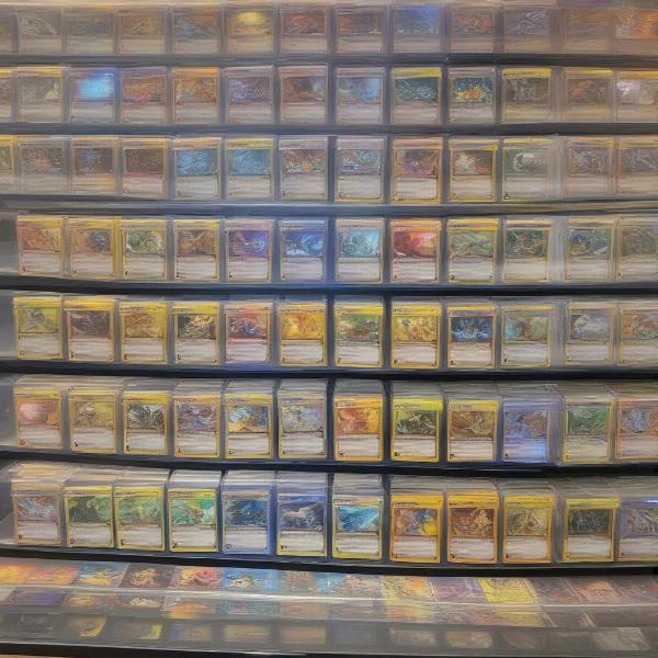 Displaying a Pokémon Trading Card Game Collection