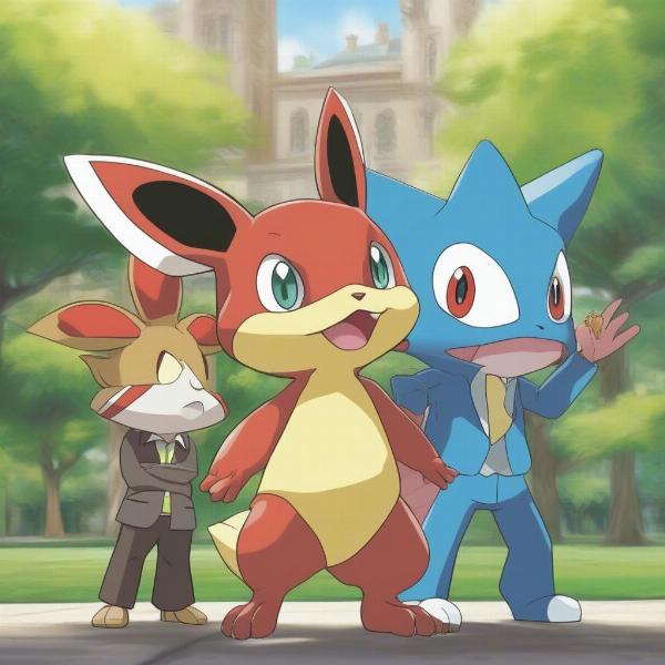 Choosing Your Starter Pokemon in Pokemon Y