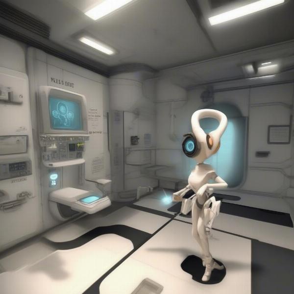 Portal 2 GLaDOS Sarcastic Dialogue Screenshot