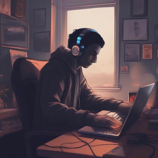 Preparing for a Scary Concentrate Game: Dim Lights, Headphones, and a Quiet Room