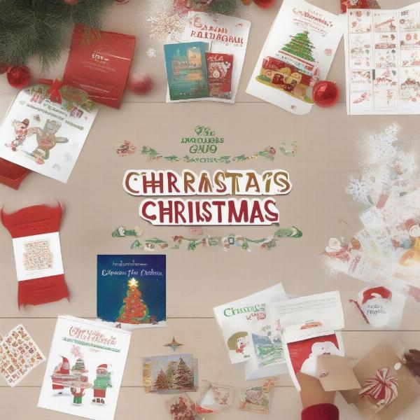 A Variety of Printable Christmas Games for All Ages