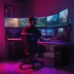 Professional Gamer Streaming Setup