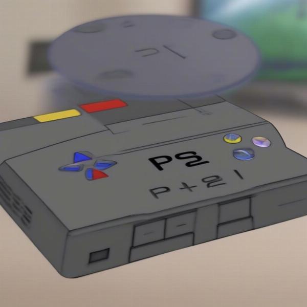 Playing a PS1 game on a PS2 console