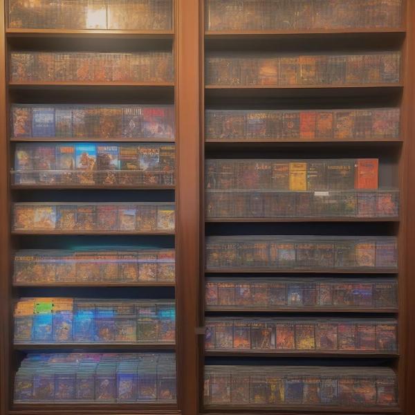 PS2 Game Collection Shelf