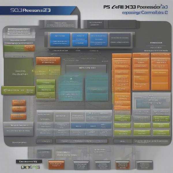 PS3 Cell Processor Architecture Diagram
