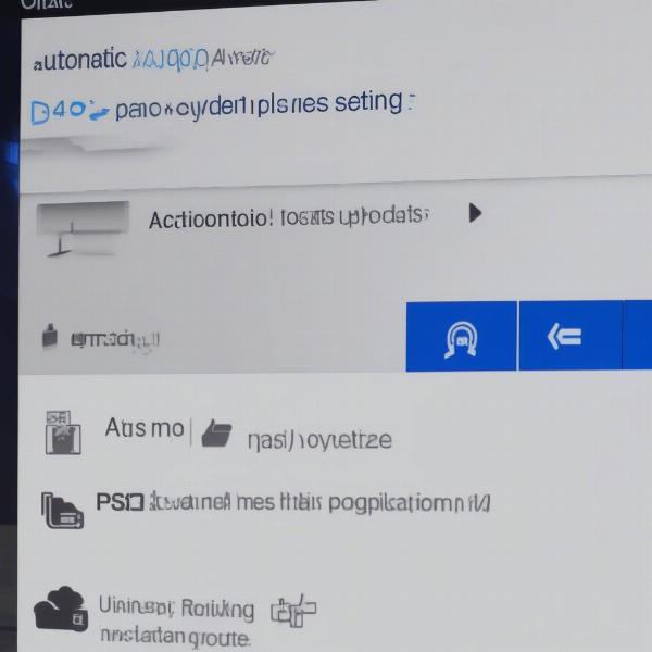 PS4 Automatic Update Settings