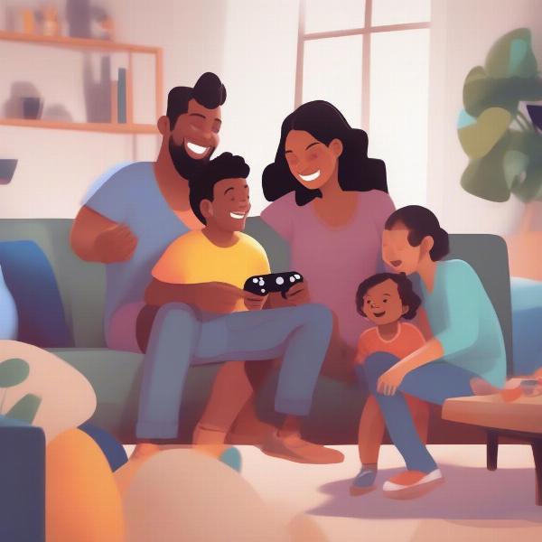 PS5 Family Co-op Gaming Fun