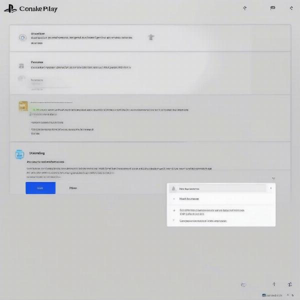 PS5 Game Share Settings Screenshot