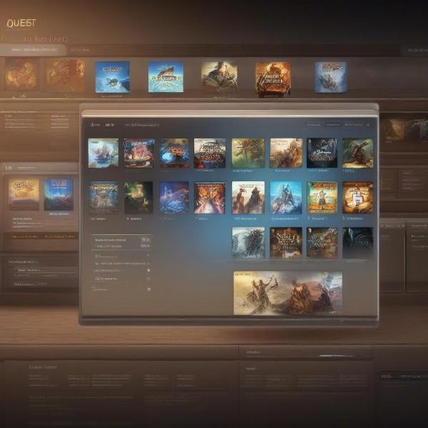 Efficient Game Library Management on Quest 3