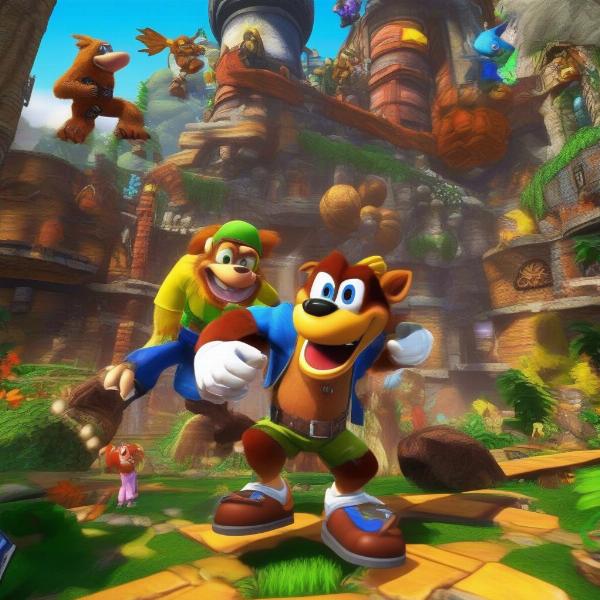 Banjo-Kazooie and other platformers in Rare Replay