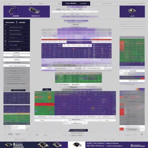 Tracking Ravens game scores throughout the season