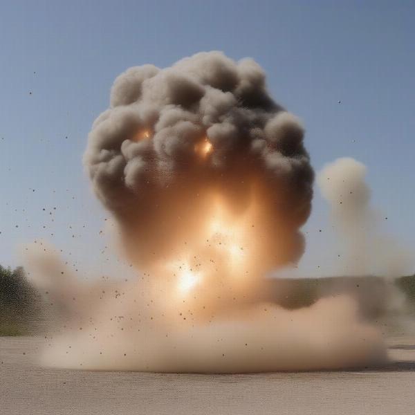Real World Grenade Explosion