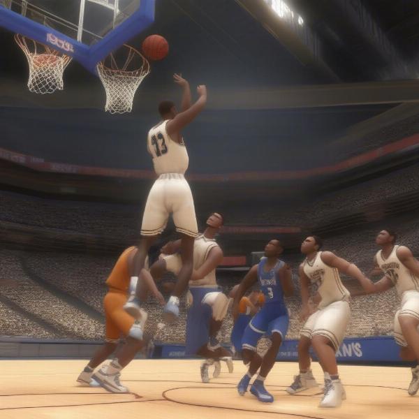 Realistic College Basketball Gameplay: Accurate Player Models and Animations